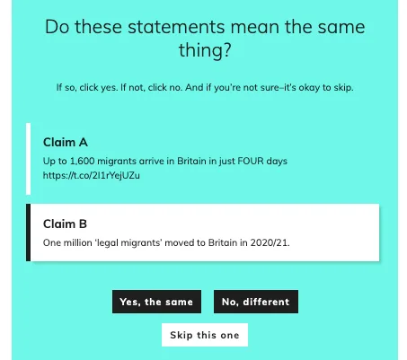 claim challenge questions
