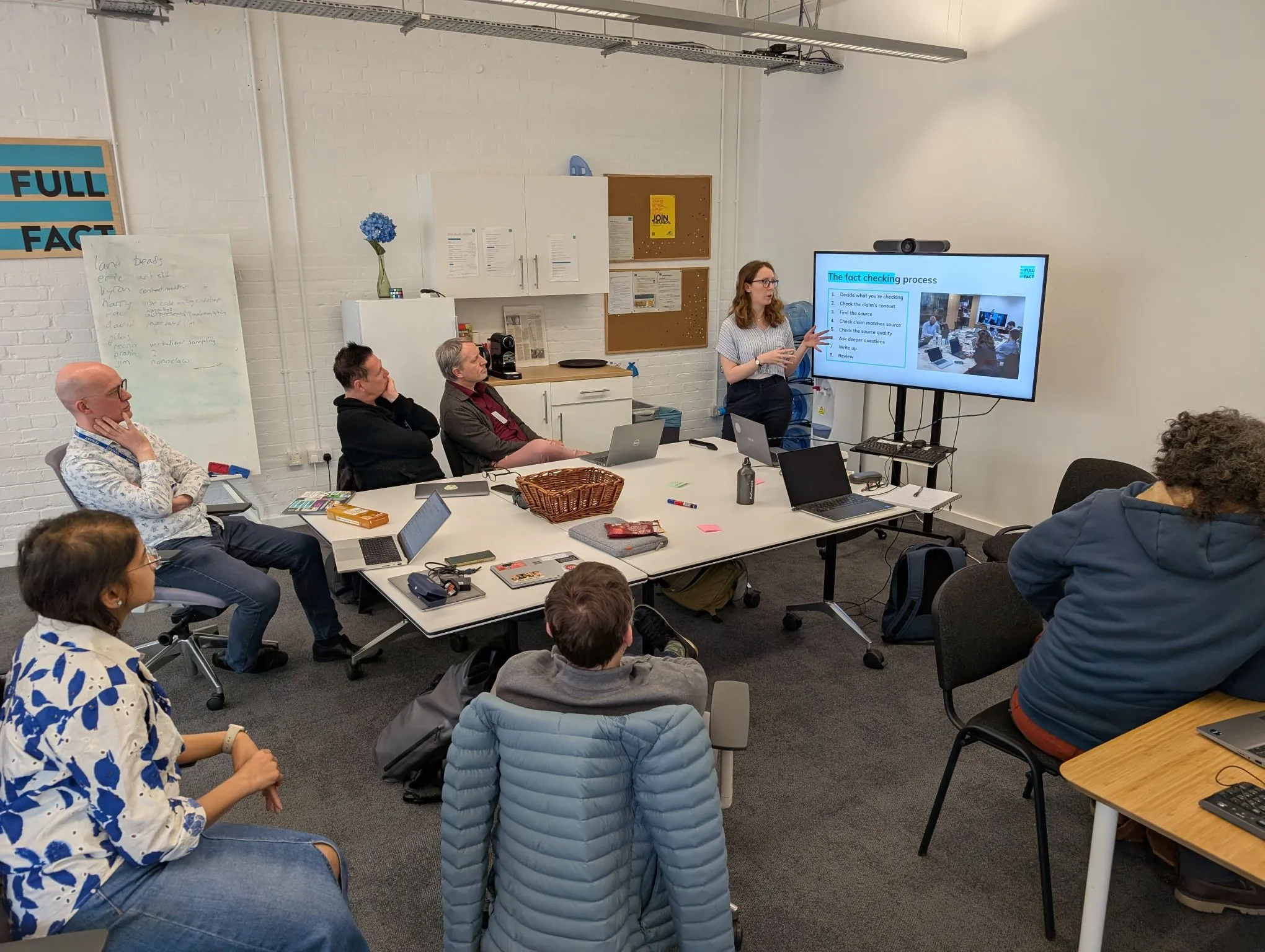 An AI Hackathon at Full Fact